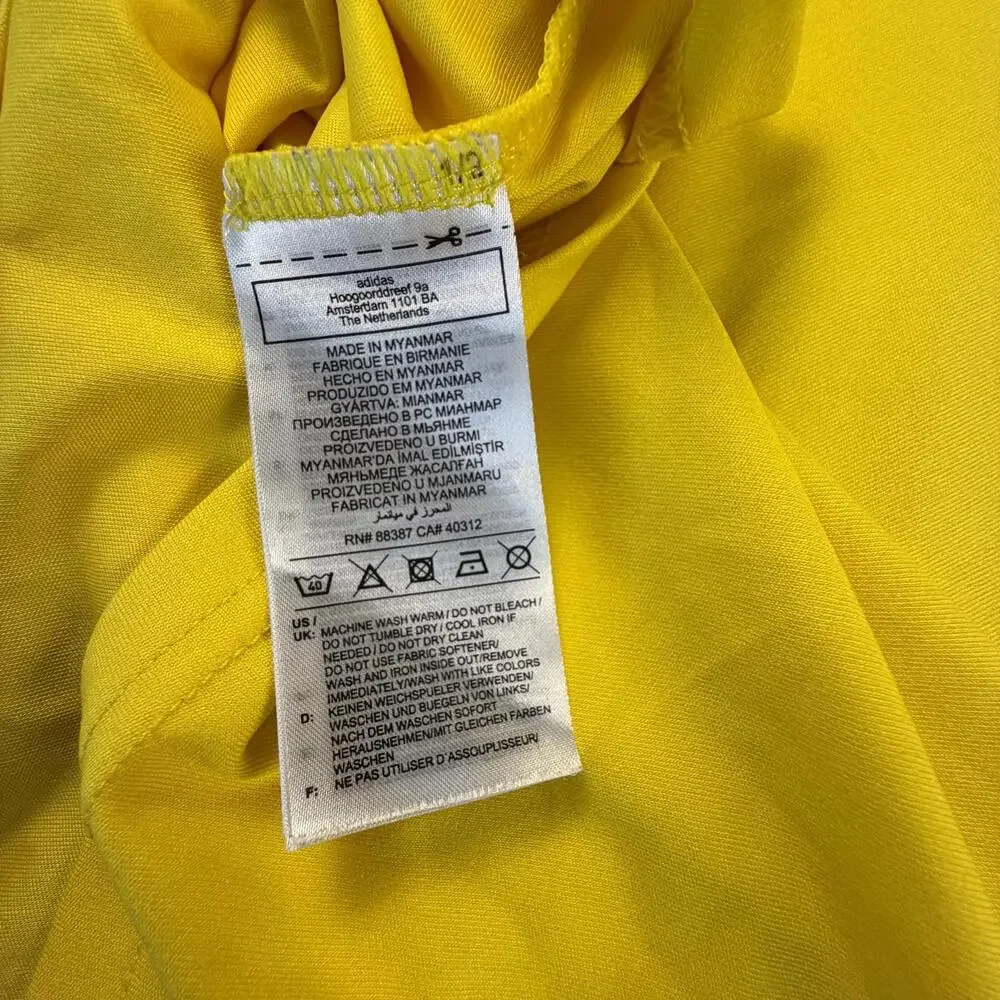 Adidas‎ Yellow Soccer Number 36Jersey Size XS #1468